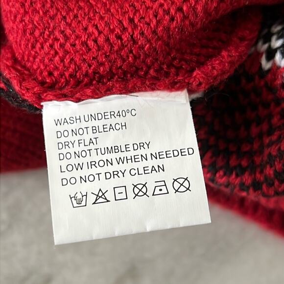 Snowman Holiday Turtleneck Sweater Dress Woman Size Large Oversized Tunic - Picture 6 of 10